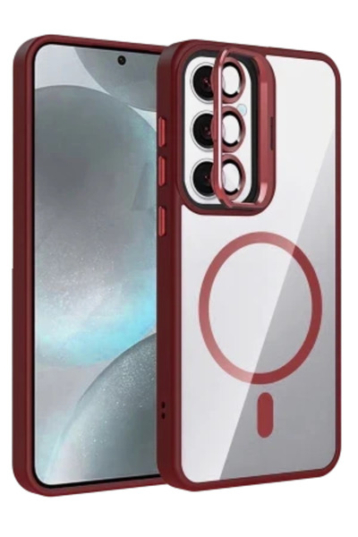 cepmoda حافظة سامسونج 'إس25 إف إي' - فاخرة مع ماج سيف، مع حامل للكاميرا (هدية...