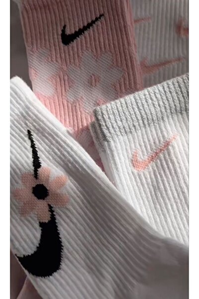 İpeksi 4 Pairs of Teak Patterned College Socks