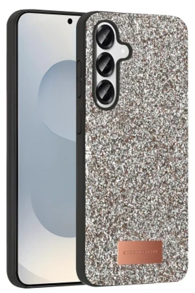 cepmoda Samsung Galaxy'S25 Plus' Bright Silvery Luxury Design Elite Cover/Cas...