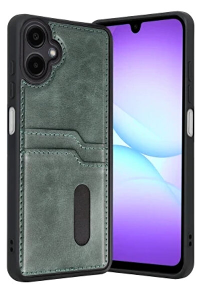 cepmoda حافظة هاتف سامسونج 'A07 (4G)' مع حامل بطاقة سارة، غطاء خلفي فاخر مغطى...