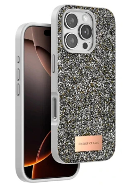 cepmoda iPhone “16 Pro” Bright Silvery Luxury Design Elite Cover/Case - Silver