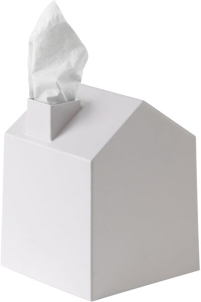 umbra Casa Tissue Box Cover by Umbra, White, Single Piece