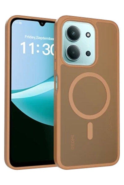 cepmoda حافظة هاتف REDMI ماجسيف (4G) - غطاء خلفي صلب من البولي كربونات مع حوا...