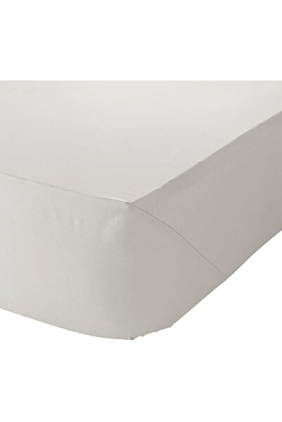 Catherine Lansfield Easy Iron Percale Fitted Sheet, Cream, King Size