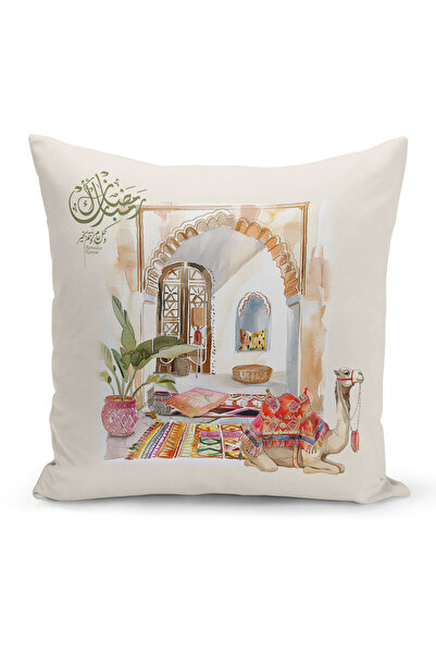 Bertille Home Husă de pernă cu imprimare digitală pe două fețe din seria Rama...