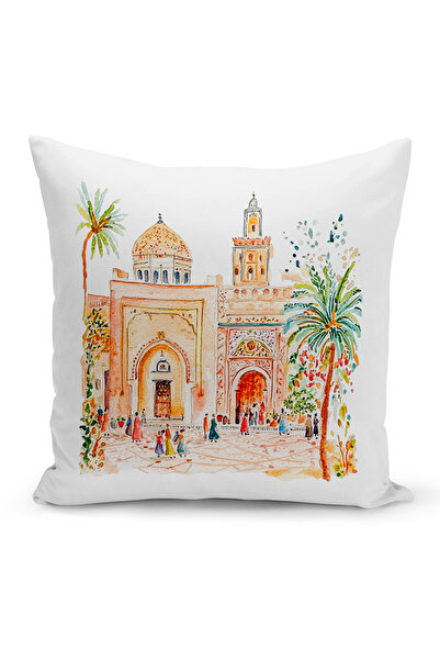 Bertille Home Двосторонній цифровий друкований чохол на подушку серії Ramadan...