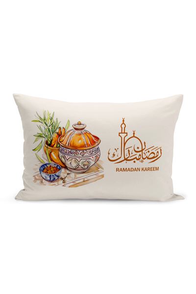 Bertille Home Ramadan Series Double Sided Digital Printed Throw Pillow Case (...