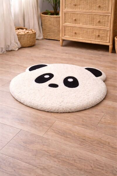Cherry Bloom Cotton Panda Teddy Oyun Matı Oyun Minderi TABANSIZ ÇİFT TARAFLI ...