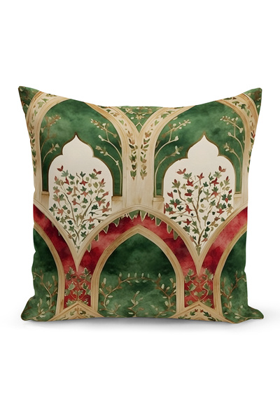 Bertille Home Ramadan Series Double Sided Digital Printed Throw Pillow Case (...