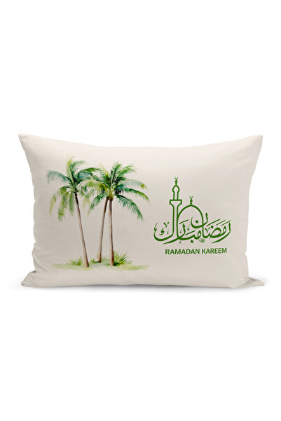 Bertille Home غطاء وسادة مطبوع رقميًا مزدوج الجوانب من سلسلة رمضان (غطاء سرير...