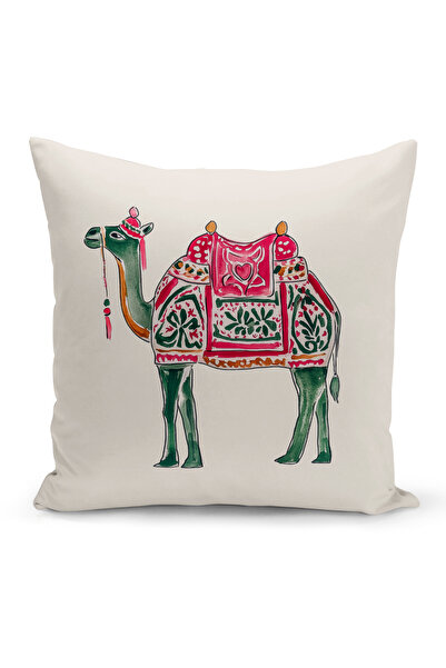 Bertille Home غطاء وسادة مطبوع رقميًا مزدوج الجوانب من سلسلة رمضان (غطاء سرير...