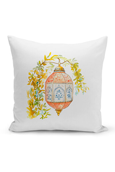 Bertille Home غطاء وسادة مطبوع رقميًا مزدوج الجوانب من سلسلة رمضان (غطاء سرير...