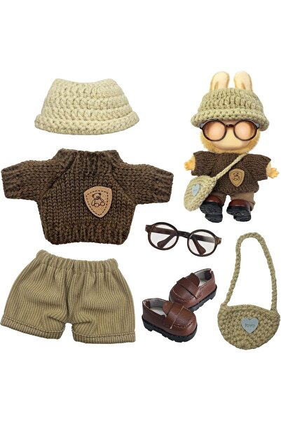 KASTWAVE Doll Clothes and Accessories Set for 17 cm Dolls