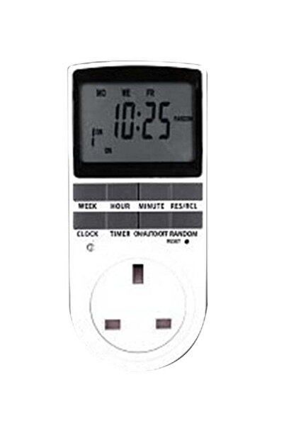 Generic LCD Digital Programmable Timer With Socket