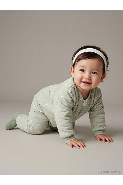 LC Waikiki Lcw Baby Printed Zippered Baby Girl Sleeping Bag