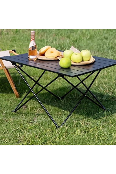 VOGMAX Camping table, beach table, folding camping table, portable outdoor ta...