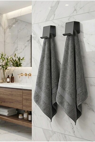 mee wall art Double Set Metal Towel Holder |   High Strength Adhesive Modern ...