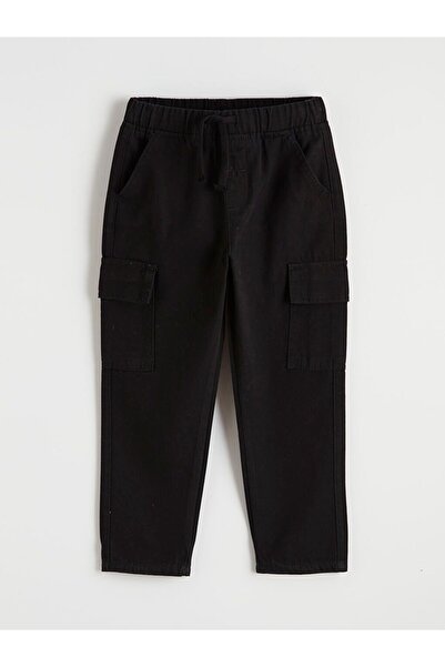 LC Waikiki LCW Kids بنطال كارجو للأولاد بخصر مطاطي