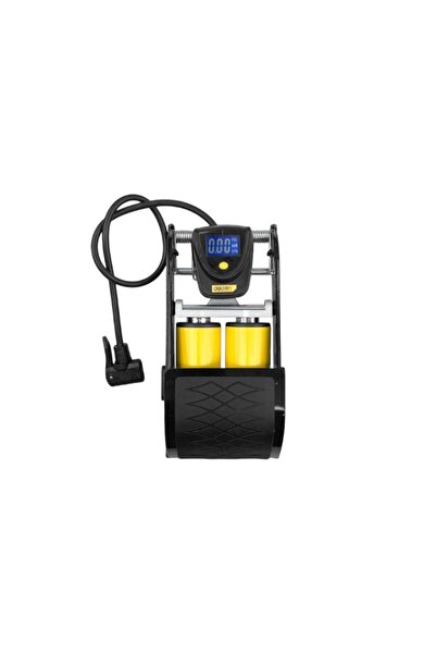 O.M.D Digital Foot Pump with Pressure Gauge, 2 Cylinders