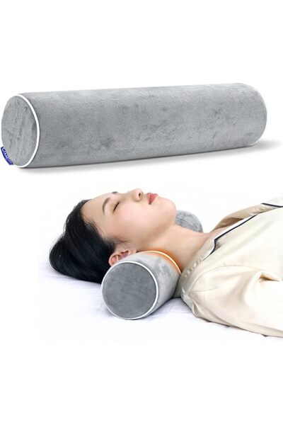 Generics Memory Foam Cervical Neck Roll Pillow