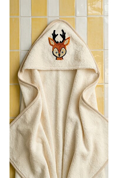 Minteks عباءة طبيعية بوهيمية 100% قطن للأطفال والرضع