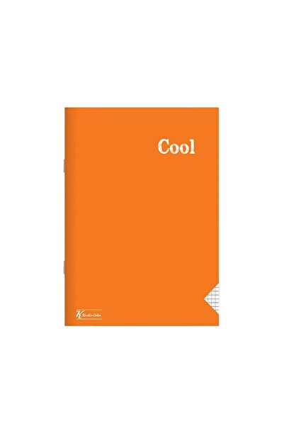 Besay Toys Keskincolor A5 Pp Kp Stitched 40 Yp Squared Notebook-Orange