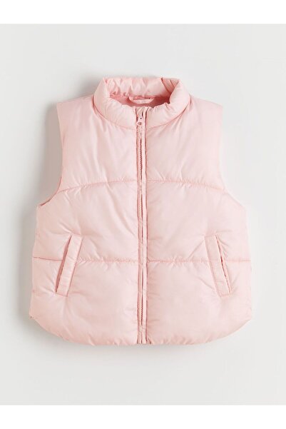LC Waikiki Stand Collar Girl's Puffer Vest