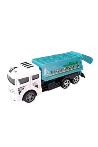 Besay Toys شاحنة نفايات معدنية من نوع بيرليك تويك 669-65