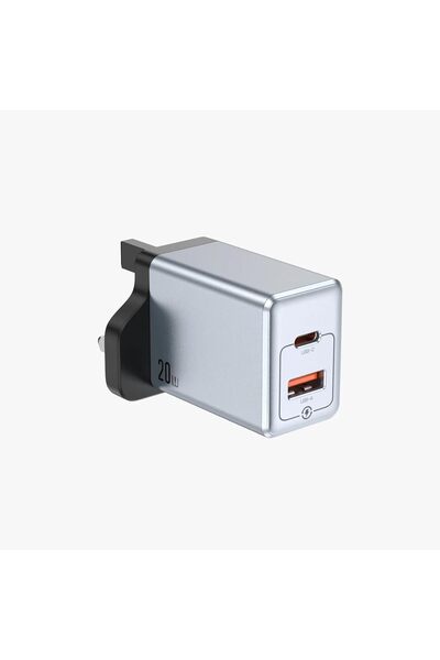 Green Lion Premium Series Dual Port Wall Charger PD 20W