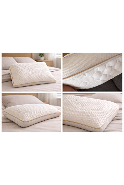 Nog Luxury Collagen Ortopedik Full % 100 Visco Yastık 40X60X15 cm