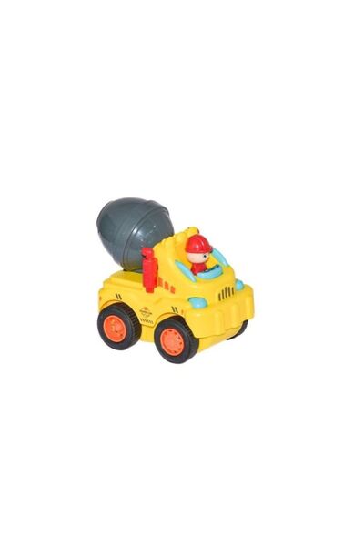Besay Toys Birlik Oyuncak Friction Powered Cute Cars 899-15D-Yellow