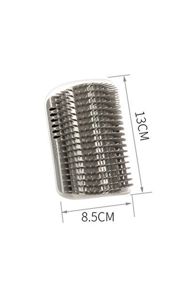 Choice1 GRAY Massage Pet Cat Brush Corner Scrape Hair Removal Beauty Clean Co...