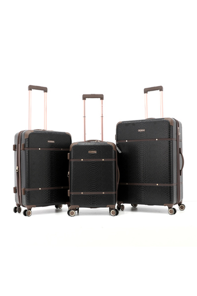 SONADA 3 Piece ABS Hard Shell Luggage Set | Spinner Wheels | TSA Lock | Light...