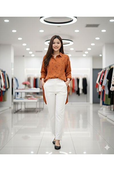 StepIntex Japanese Style Polka Dot Print Shirt