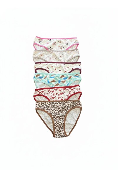 CNT Women's 6-Piece Bikini Panties Special Package in Mixed Color and Flower ...