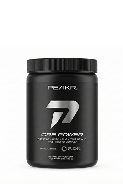 PEAKRTRIBE PEAKR CRE-POWER™ Kreatin + HMB + Taurin + TMG İçeren Takviye Edici...