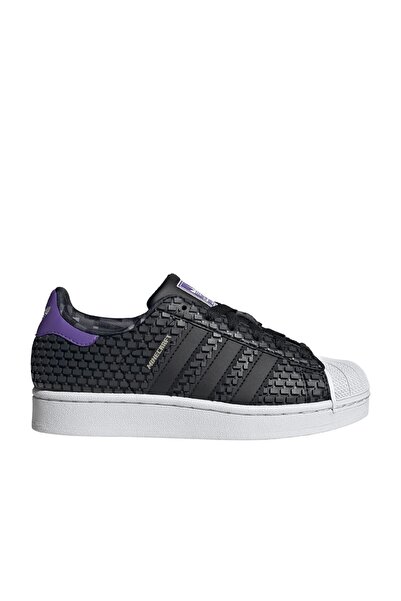 adidas Minecraft Superstar II Çocuk Siyah Spor Ayakkabı (IH1740)