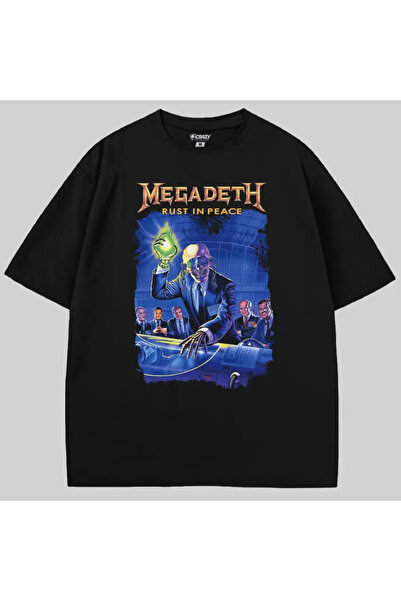 Crazy Μπλουζάκι Megadeth Rust In Peace oversized