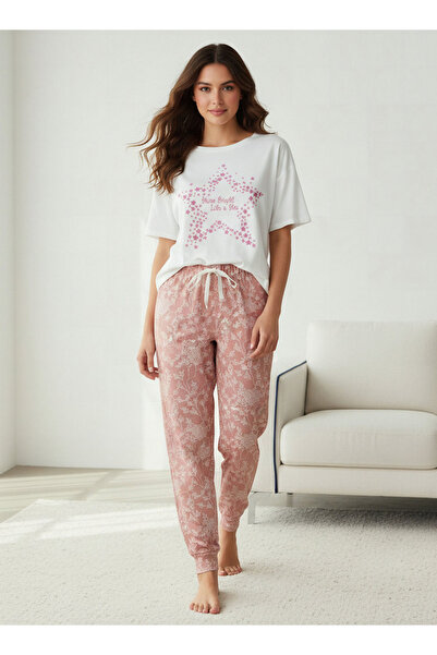 FAV Pyjama Set Printed T-shirt & Pyjama