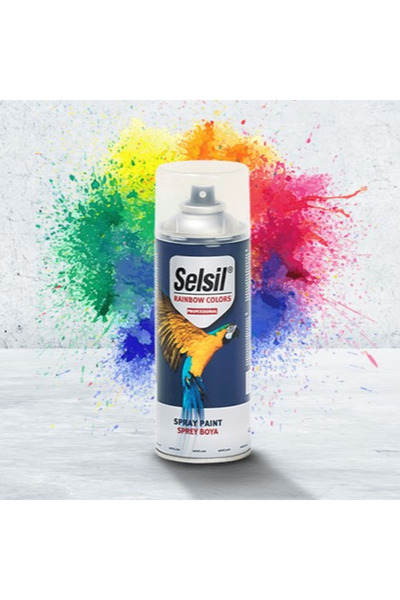 Selsil SULSİL SPREY BOYA 400 ML PARLAK BEYAZ RENK BOYA YÜKSEK KALİTE