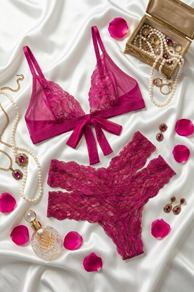 ZENCHES Set sutien/bralet cu prindere frontală – Design elegant și confortabil