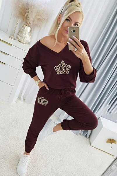 buğrahayalin Women's Long Sleeve V-Neck Patterned Viscose Two Thread Blouse a...