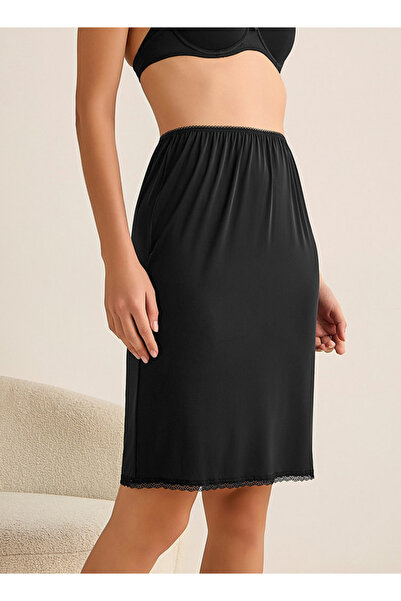 FAV Underskirt Slip with Lace Trim