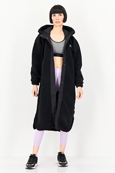 adidas Women Embroidered Logo Outdoor Jacket, Black