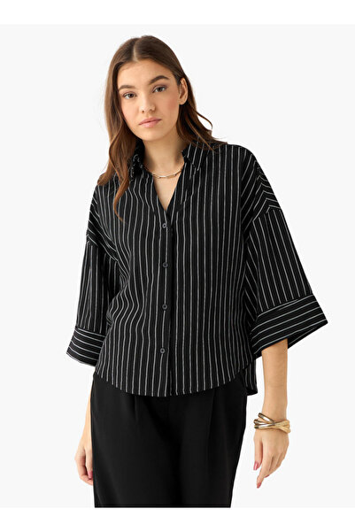 FAV Boxy Shirt with Stripes