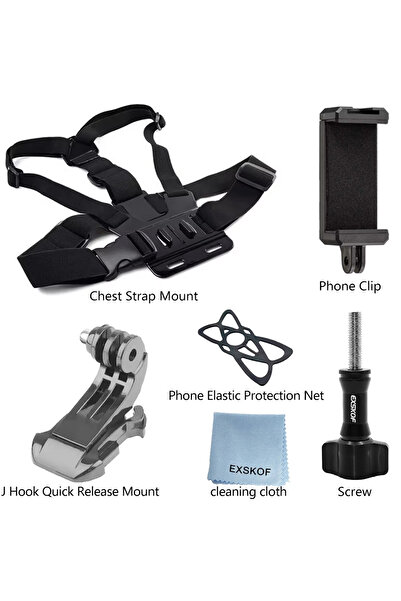 Choice With Phone Clip Kit Chest Strap Mount Harness Chesty Body Mount for Go...