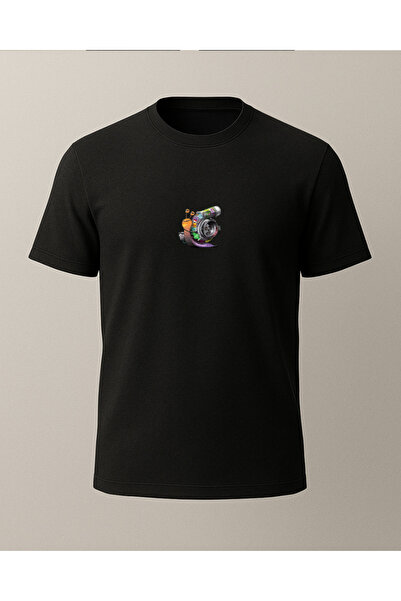 Turbo Salyangoz Baskılı T-Shirt