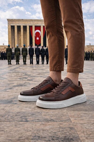 PATRICK CASSA حذاء رياضي كاجوال للرجال مصنوع من جلد العجل الأصلي بنسبة 100% و...