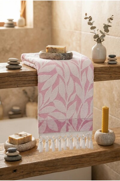 serelya Πετσέτες μπάνιου 2 τεμαχίων - 90x145 εκ., 350 γρ., 100% βαμβάκι