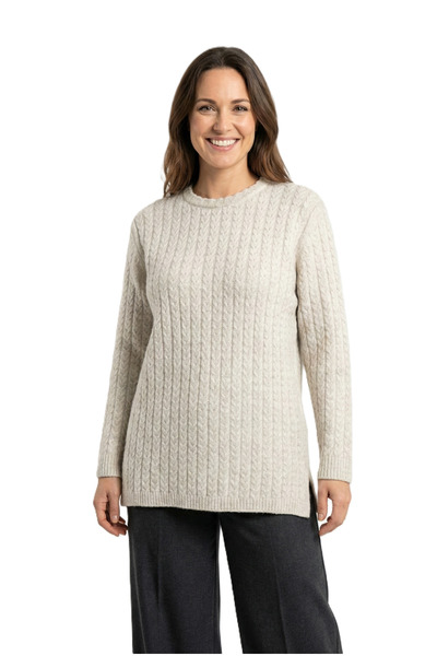 Oppland Women's Winter Thick Knitwear Sweater Woolen Premium Soft Textured Cl...